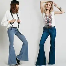 Женские джинсовые брюки темно-синего/светло-голубого цвета в стиле ретро, сексуальные модные брюки с низкой талией