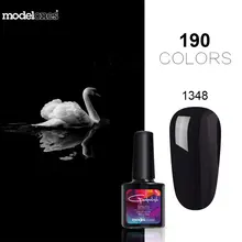 Modelones 10ML Soak Off UV Nail Gel Polish Nude Green Color Gel Polish Long Lasting UV Nail Polish DIY Led UV Nail Lacquers