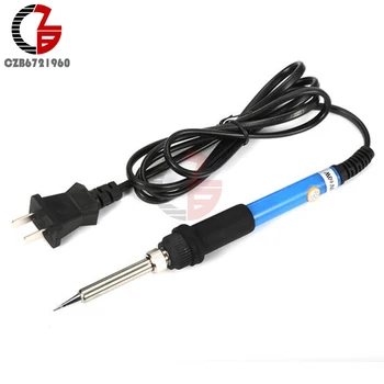 

Adjustable Temperature Controlled Soldering Irons US Plug 220V 60W Thermostatic Electric Mini Solder Iron Station