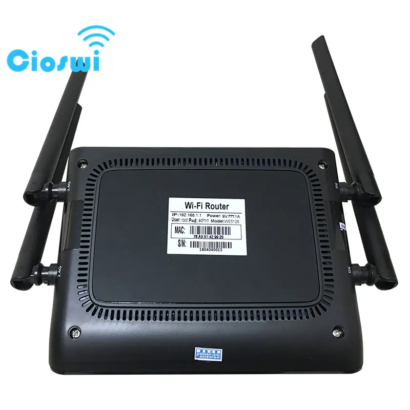 Cioswi Openwrt роутер wi-fi 1200Мбитс wi-fi роутер 5 ГГц умное приложение управление Wi-Fi маршрутизатор большой охват 802.11ac Поддержка DDNS/WPS