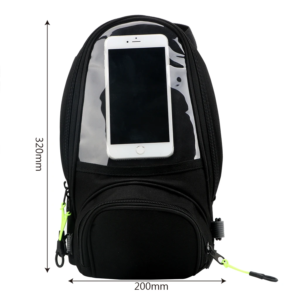 YOSOLO Многофункциональный багаж мобильный телефон навигационная сумка мотоциклетная сумка магнитные и ремни фиксированные водонепроницаемые Мото Аксессуары