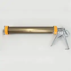 Deluxe желтый бронзовый цвет мягкий клей пистолет алюминиевого сплава клеевой пистолет труда сохранения поворотный структура мягкая стекло