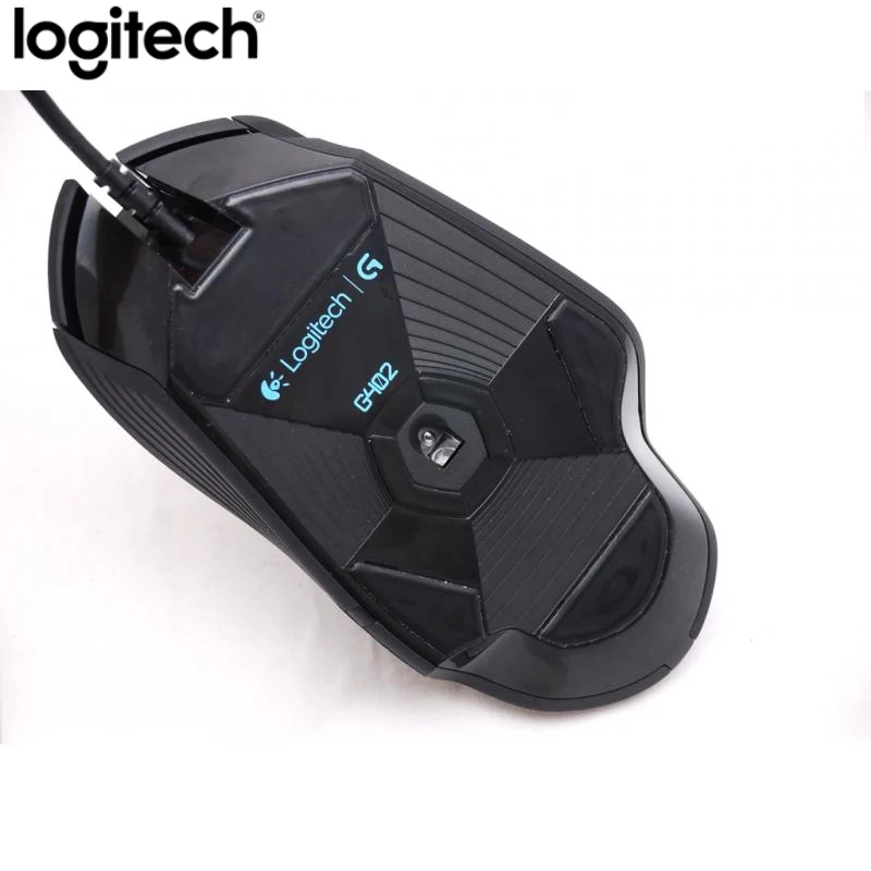 Original Logitech G402 Hyperion Fury Gaming Mouse Optical 4000DPI High  Speed for PC Laptop Windows 10/8/7 Support Official Test - AliExpress
