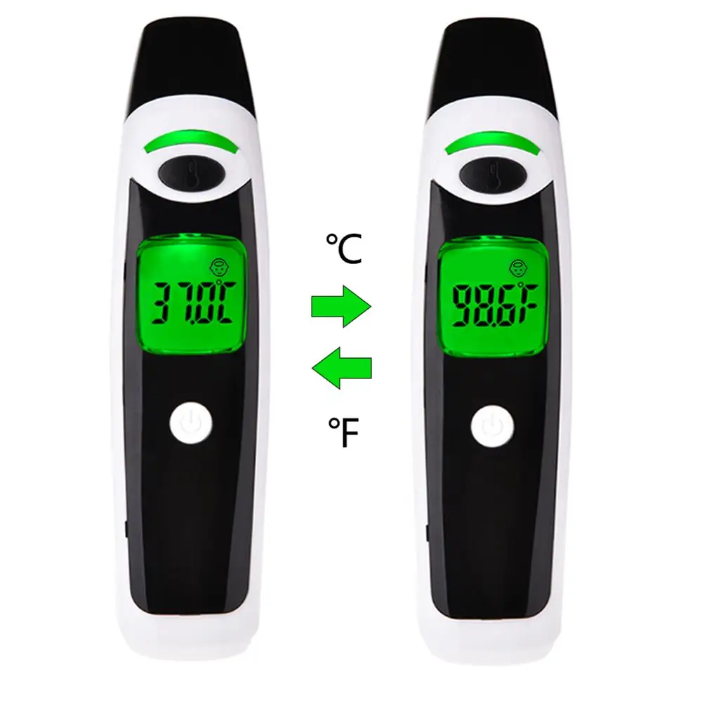 Медицинский 3 в 1 детский цифровой инфракрасный ЖК-термометр для младенца, лоб, ухо, Бесконтактный взрослый прибор для измерения температуры тела