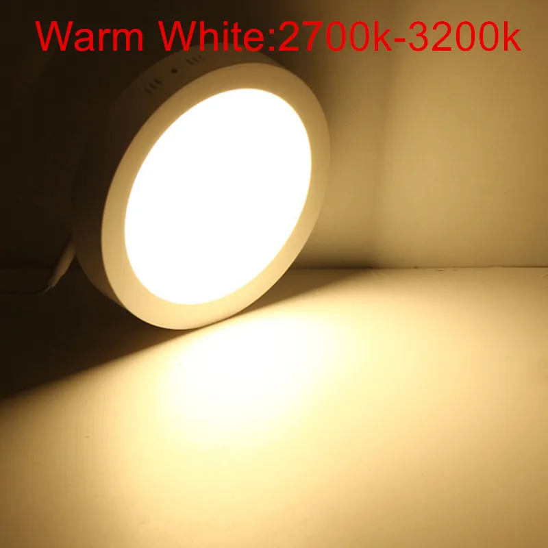 9 Вт 15 Вт 25 Вт поверхностного монтажа светодиодный потолочный светильник 3000 К 4000 к 6000 К круглый/Квадратный светодиодный светильник панели для освещения ванной комнаты AC85-265V