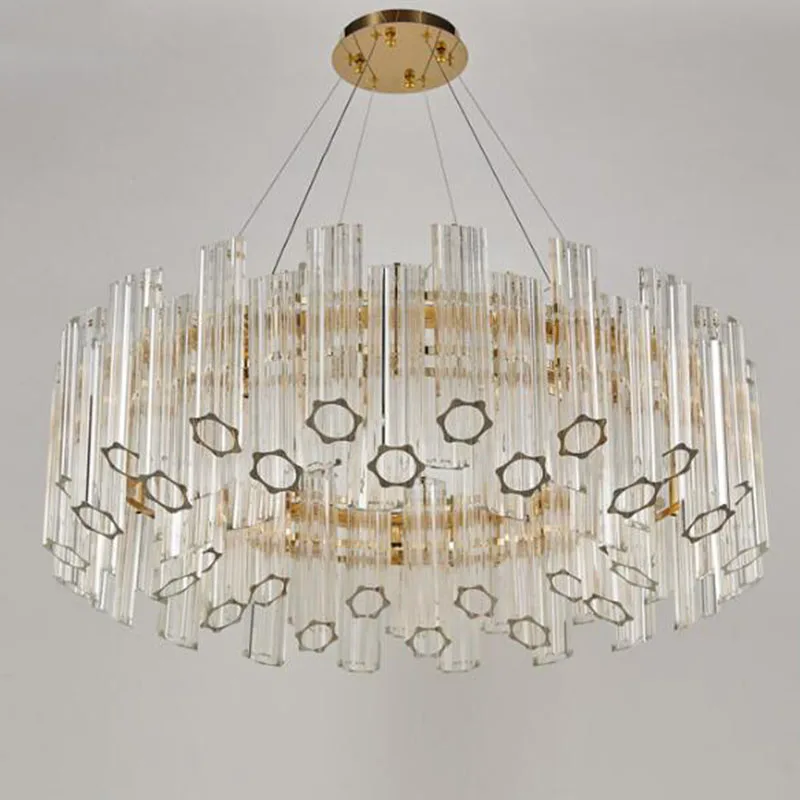 

Modern Luxury Contemporary Chandeliers Hanging Pendant Lamp Crystal Chandelier Light Fixture for Home Restaurant Decoration