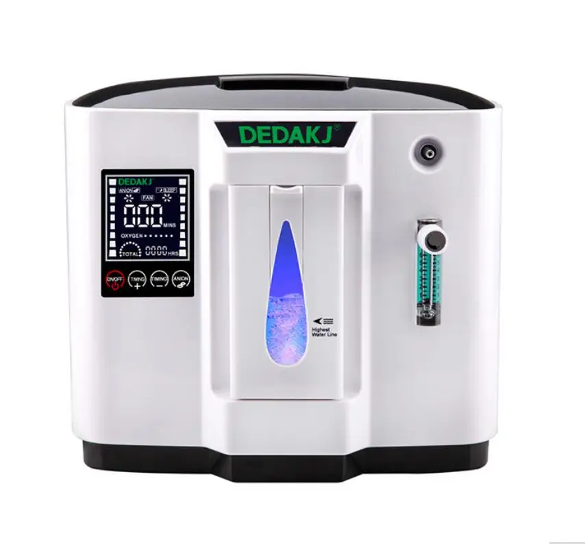 

DDT-1A AC110V/220V Adjustable Portabl Oxygen Concentrator Machine Generator Air Purifier Home Without Battery
