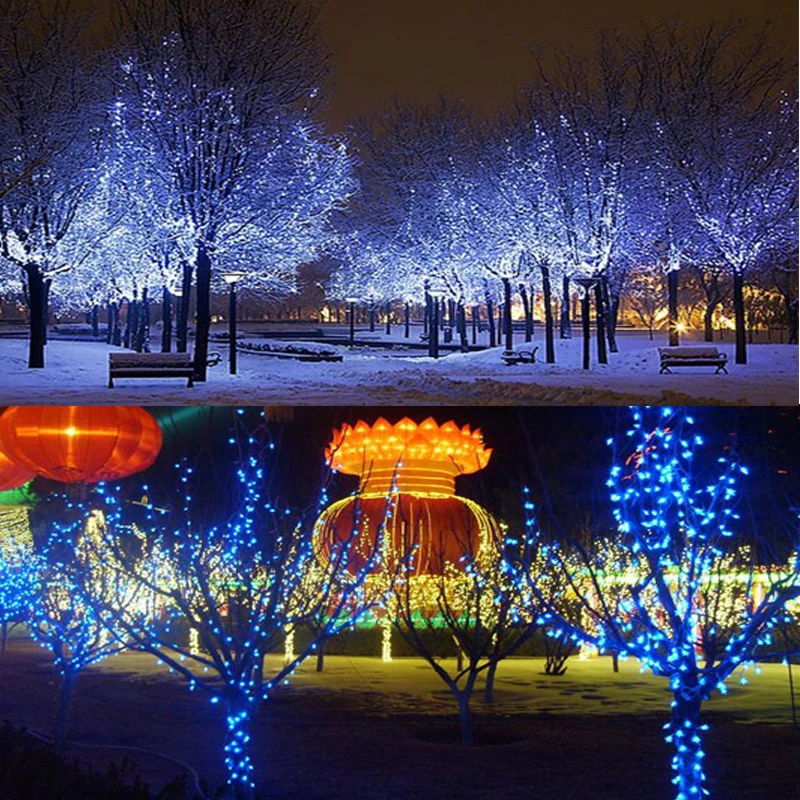 

200LED LED Solar Lamp Light Outdoor Lighting Garland Christmas Trees Led String Fairy Lights Waterproof For Wedding Garden