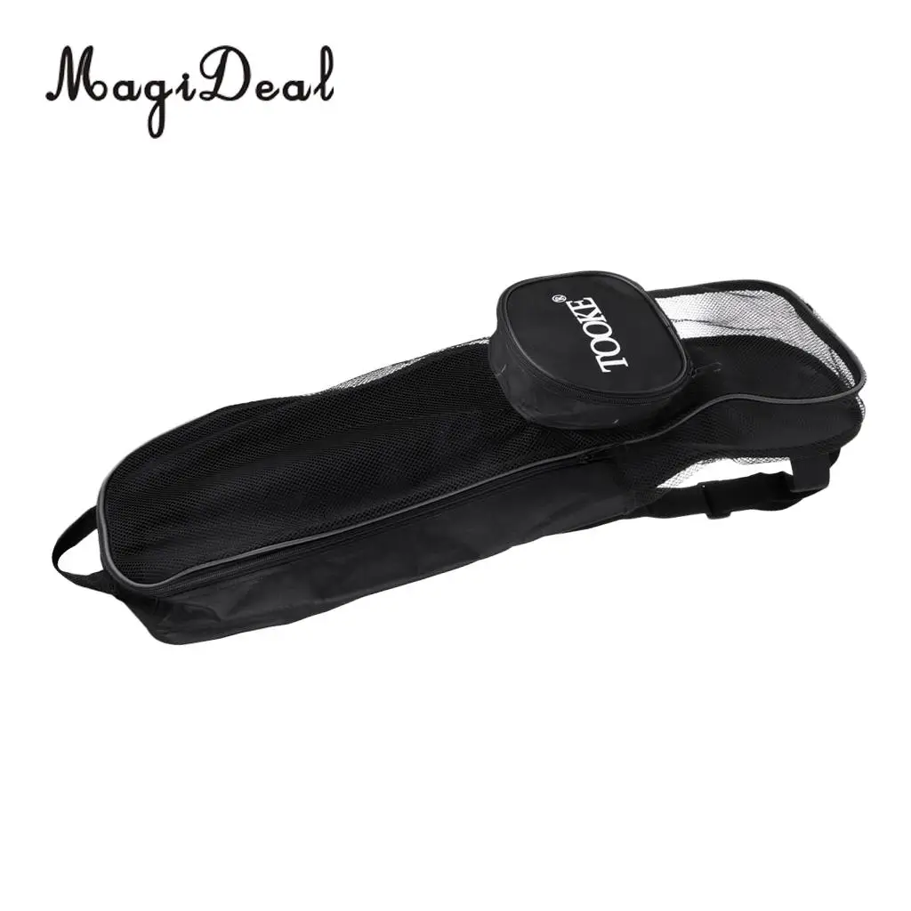 MagiDeal 1Pc Scuba Diving Snorkeling Gear Bag Mesh Travel Backpack for Mask Fins Snorkel