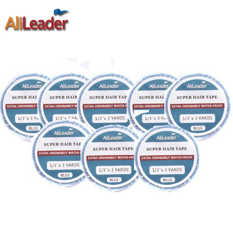 AliLeader 3/6/12/36 Yards Strong Ultra Hold Adhesive Tape Glue For Skin Hair Extensions/Wigs/Toupee Wigs Beaded Adhesives Tape