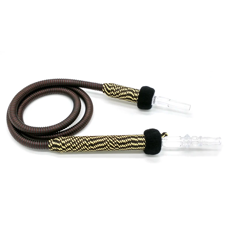 1.8m Long Leather& Acrylic Shisha Hose For Hookah / Water Pipe / Sheesha / Chicha / Narguile Accessories SH-508