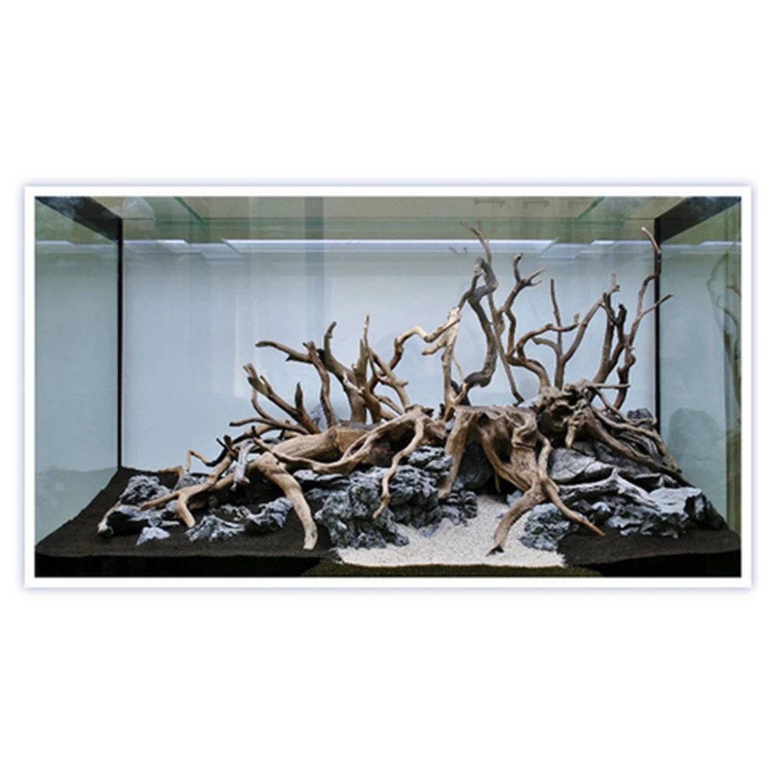 15 20 см рыба гусеничный Танк Коробка озеленение Dead wood Azalea корень рыбной чаши Декор