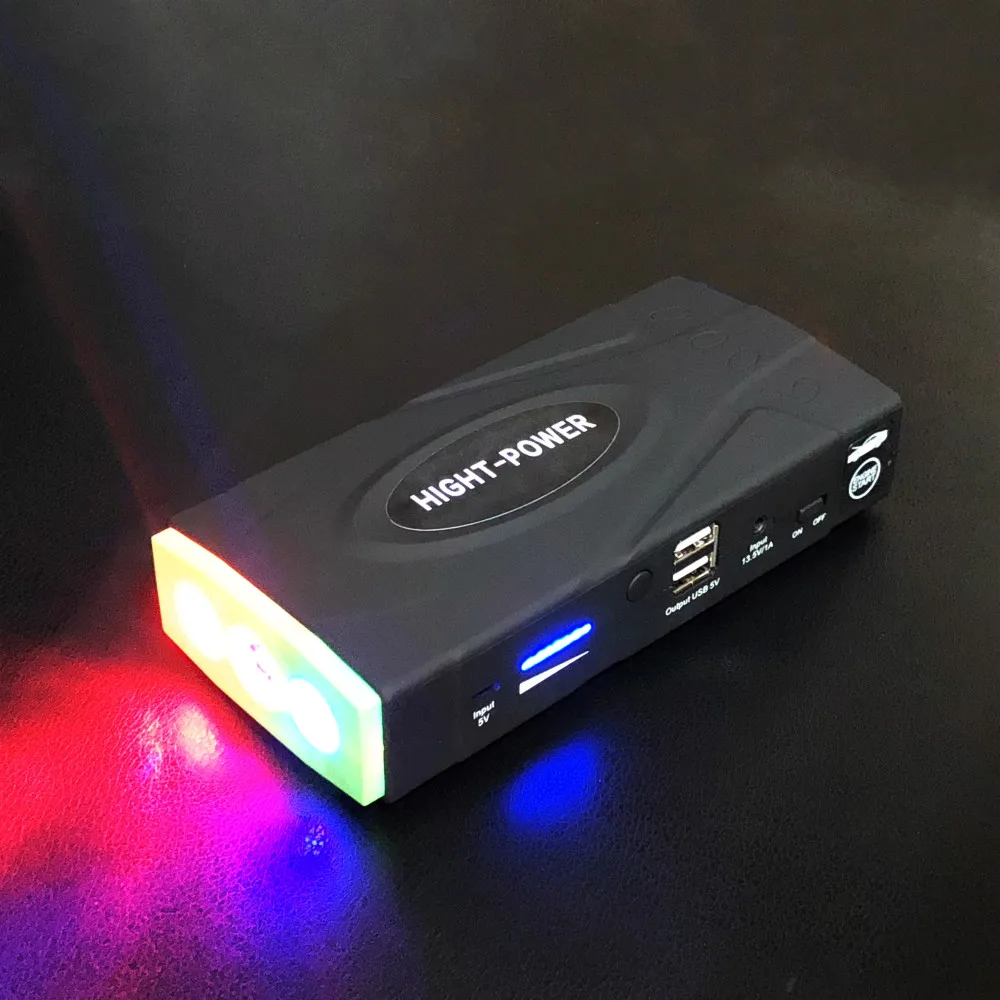  Multi-Funciton 600A Starting Device Booster Portable Car Jump Starter Power Bank Emergency Car Char