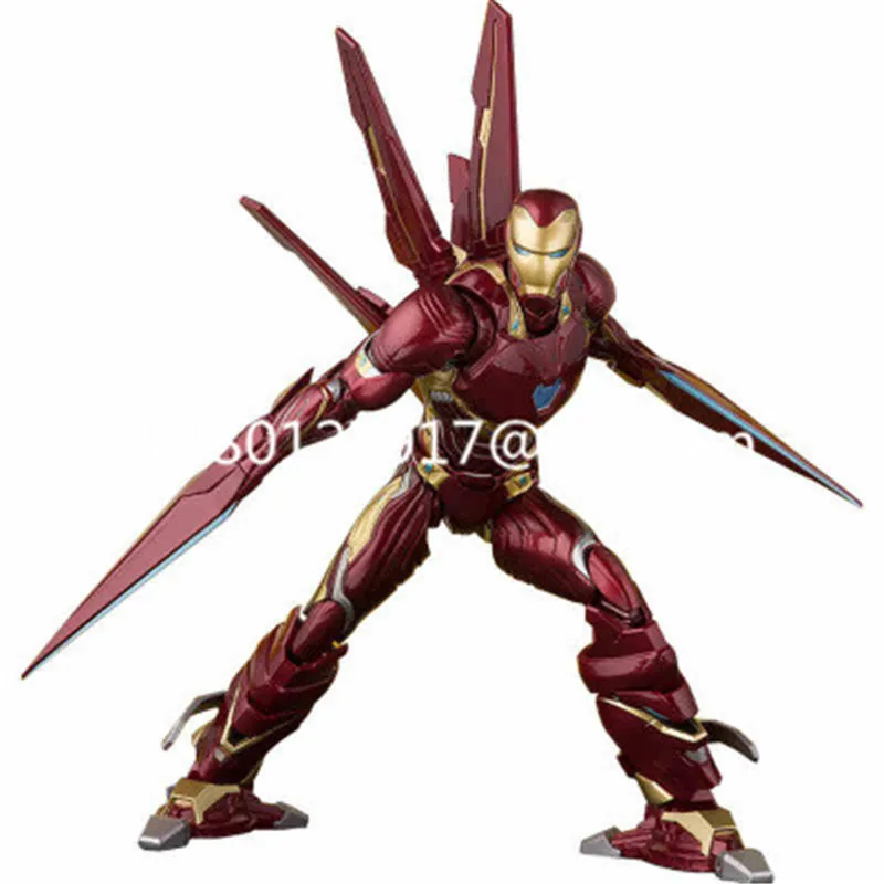 

Avengers Endgame Iron Man Superhero MK50 PVC Action Figure Collectible Model Toy BOX 16CM D151