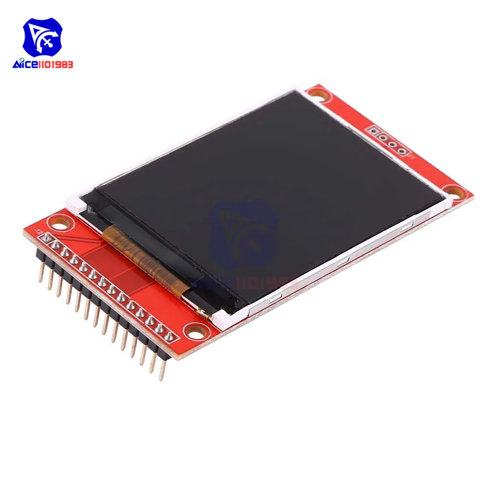 2,4 дюймов 240x320 SPI TFT ЖК-дисплей серийный Порты и разъёмы модуль 5 V/3,3 V адаптер PCB ILI9341 ЖК-дисплей Дисплей для Arduino