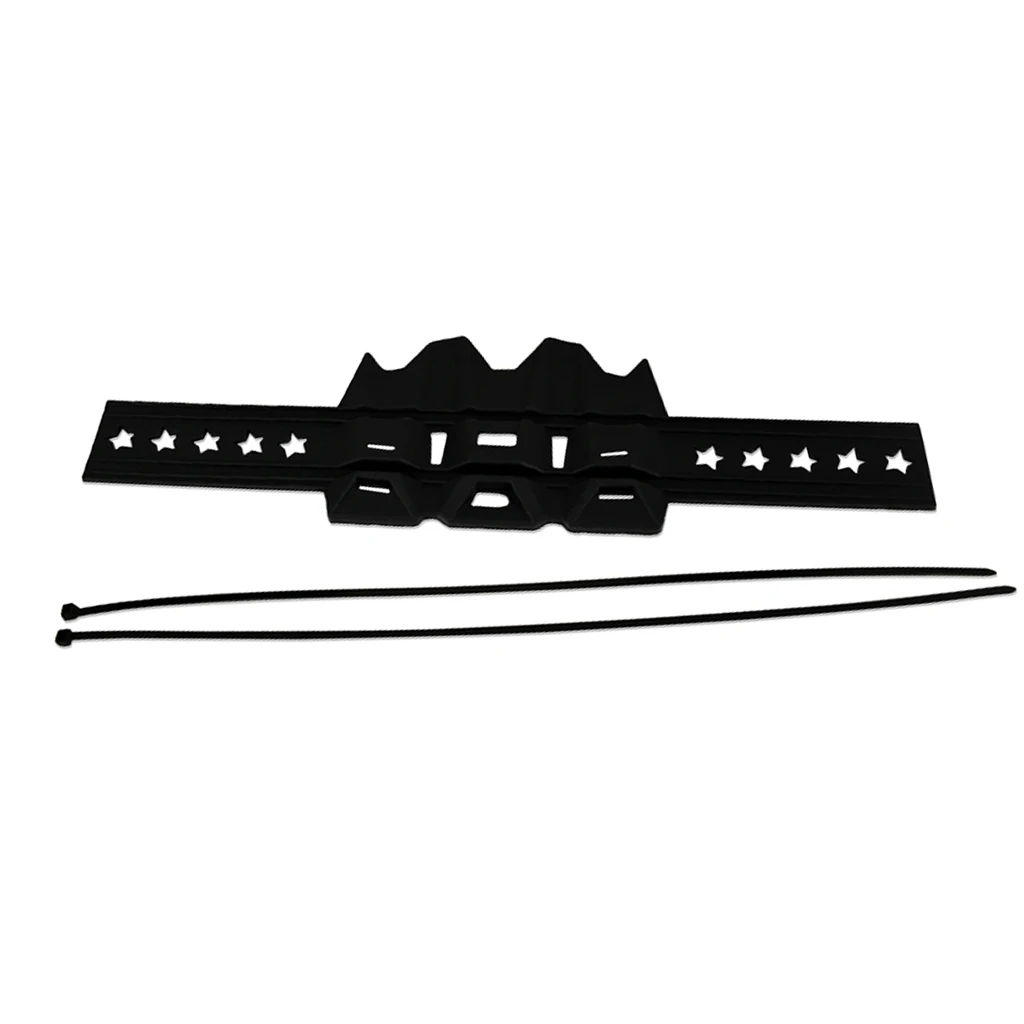 Motorcycle Exhaust Muffler Heat Resistant Protector With Locking Ties Black Reduces Temperature & Vibration Breakdown