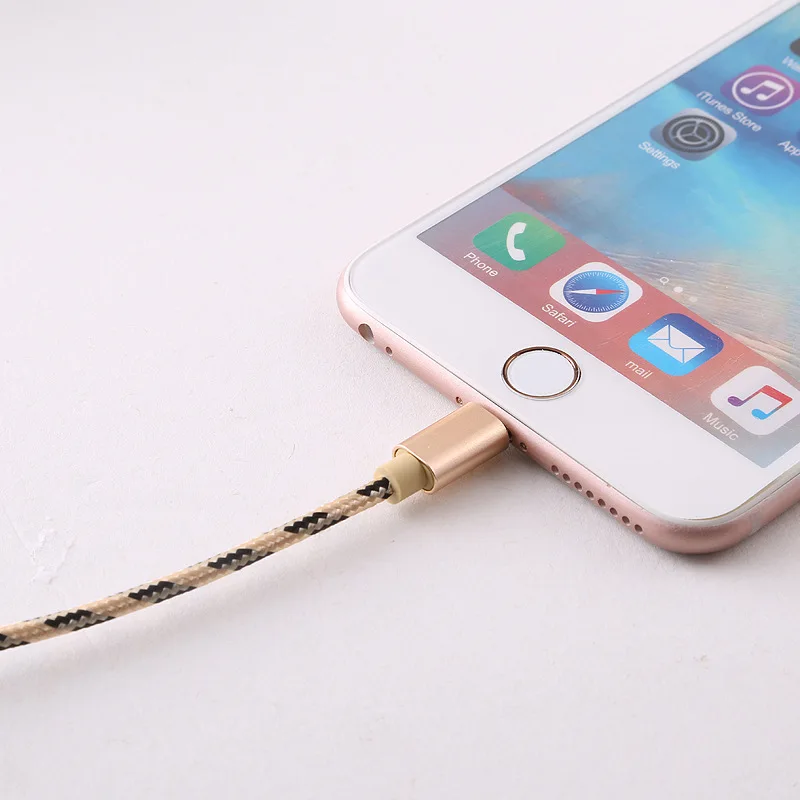 Кабель Micro USB SUPTEC в нейлоновой оплетке 1 м 2 3 м|Кабели для мобильных телефонов| |