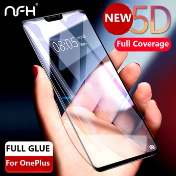 

5D 3nd Gen 4D Tempered Glass Full Coverage Screen For Oneplus 5T One Plus 6T 9H Protector Protective Film Cover For Oneplus 5 6