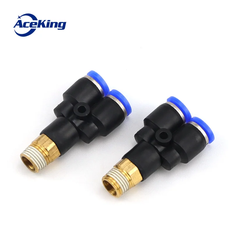 

PU gas pipe quick joint px8-02 Y threaded three - way pneumatic joint px4-m5 px6-01 px10-03 12-04 full specification PX4/6/8/10