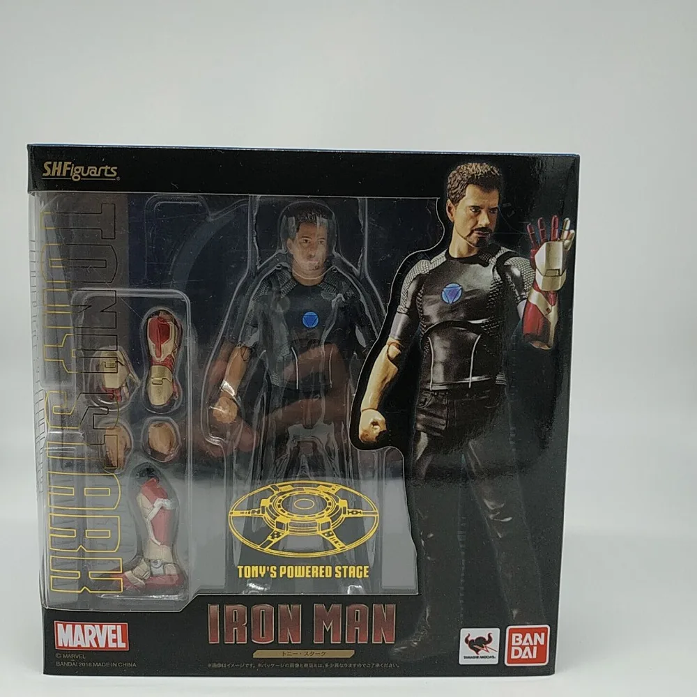 SHFiguarts Мстители Собрать Железный человек 3 Tony Stark Супер Герои Фигурки игрушки
