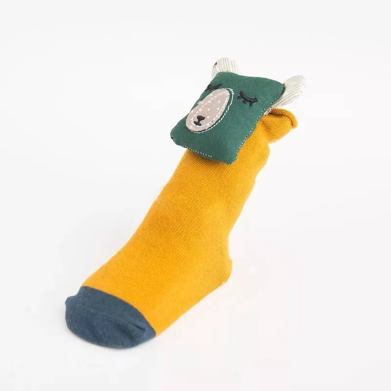 Г., Новое поступление, носки с объемным рисунком для малышей милые детские хлопковые носки Носки ярких цветов для малышей весна-осень, для детей от 0 до 4 лет