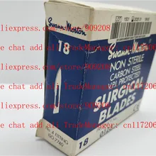 Стоматологическая лаборатория протез лаборатория Swann morton углеродное лезвие 18 номер 18 NO.18 лезвия