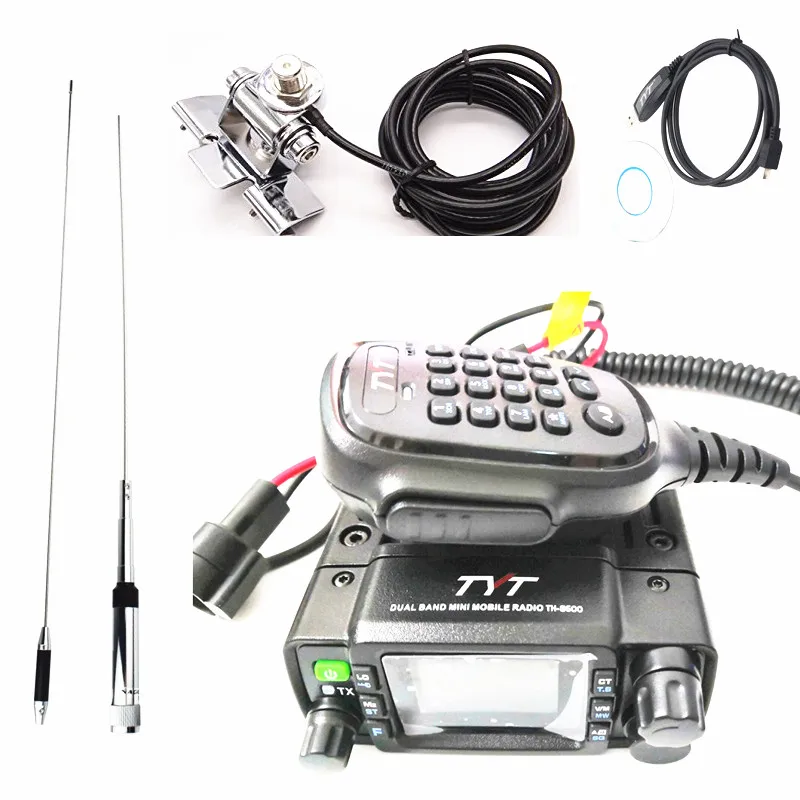 

TYT TH-8600 Mini Dual Band IP67 Waterproof Mobile Transceiver VHF 136-174MHz UHF 400-480MHz Amateur Car Radio HAM Mobile Radio