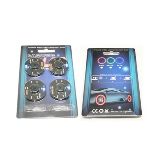 Cheap 4pcs GT Power Dynamic Wheel LED Light set for RC Drift Car Brake Disc