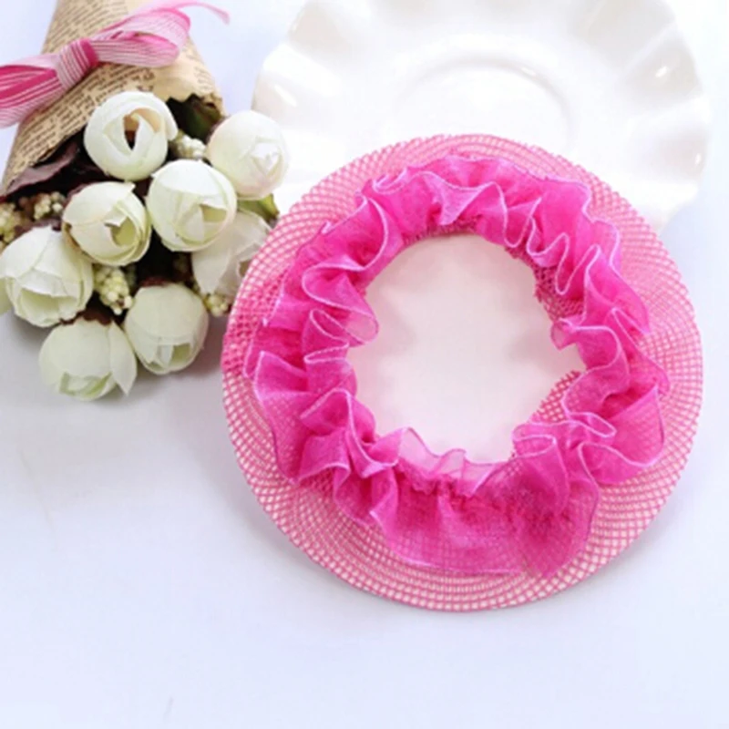 Hair Headpiece Hair Invisible Hairnet Children Ballet Dance Net Pocket Hair Headdress Girl Hair Accessories