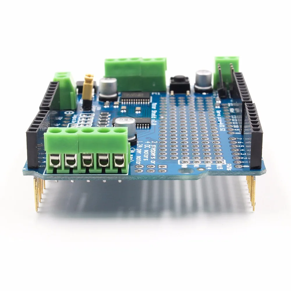 Стандартный IIC I2C TB6612 Mosfet шаговый двигатель PCA9685 ШИМ Серводвигатель щит V2 робот PWM
