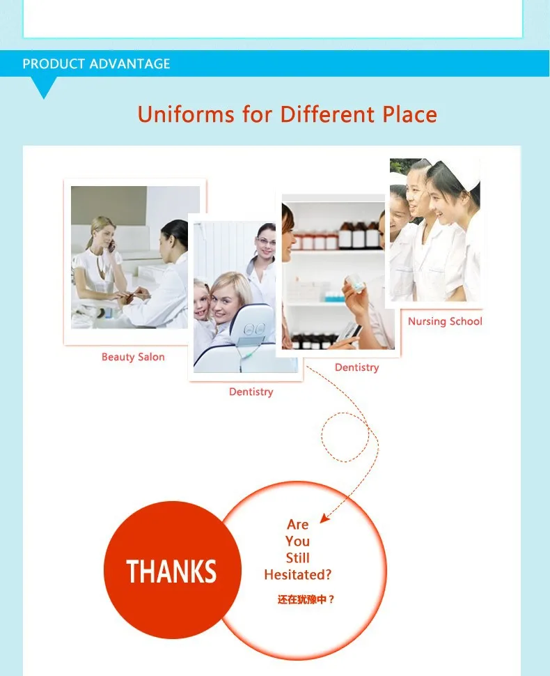 Free Shipping OEM nurse uniform hospital scrubs top and bottom medical uniformes hot selling