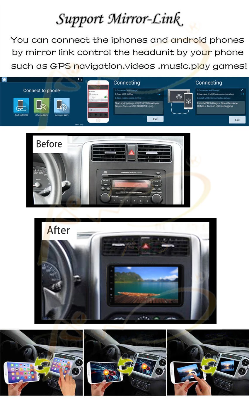 Perfect Android 8.1 Car Radio Player GPS for Mazda 3 Axela 2009-2014 Stereo Head Unit Navigation Wifi Video Multimedia Bluetooth 5