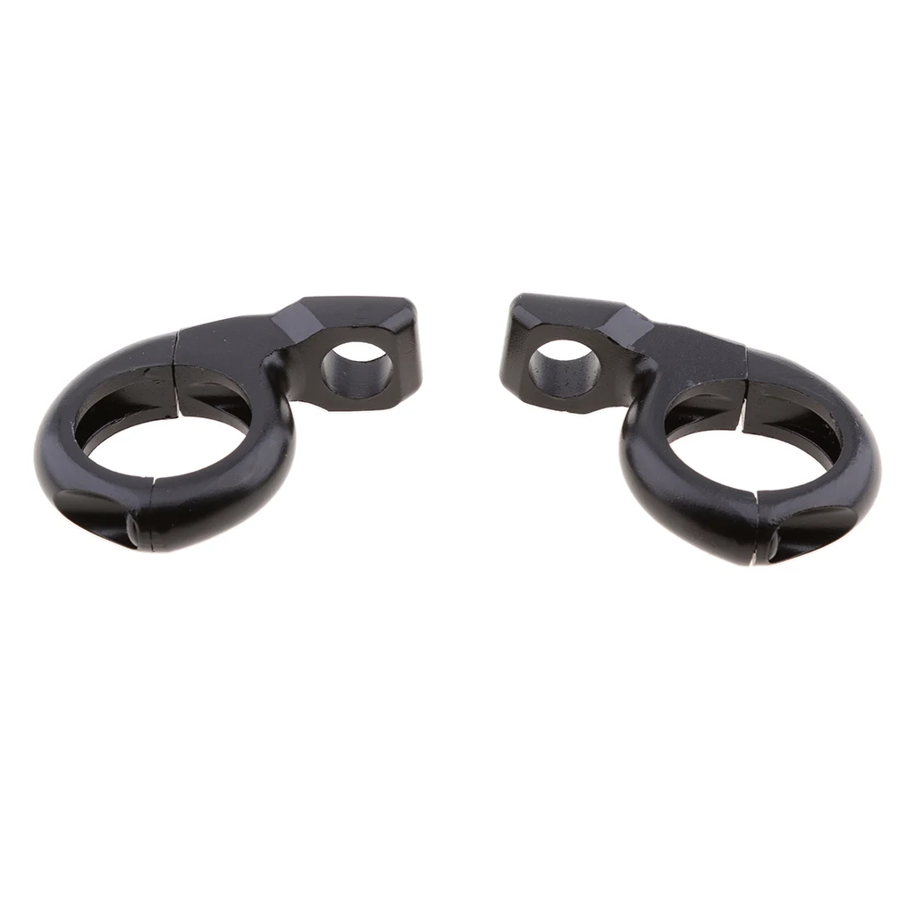 1 inch Motorcycle Handlebar Turn Signal Clamp Mirrors Adapter 10mm 8mm
