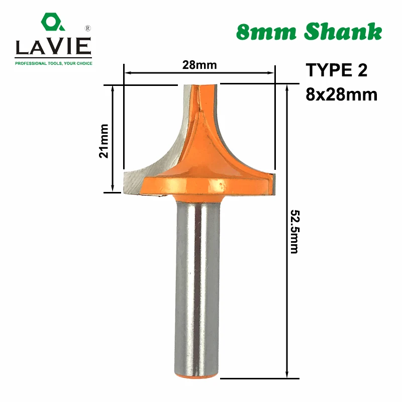1 шт. 8 мм хвостовик круглый открытый конец резьба маршрутизатор бит погружение круглый над шейкер бит деревообрабатывающие фрезы для дерева 02095 - Длина режущей кромки: TYPE 2 8x28mm