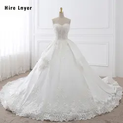 Najowpjg новый специальный Роскошная свадебная одежда 2019 Интернет магазин Китай Vestido De Vasamento великолепные свадебное платье с Нижняя юбка