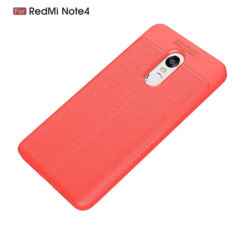 Litchi silicone case xiaomi redmi note 4 4x (14)