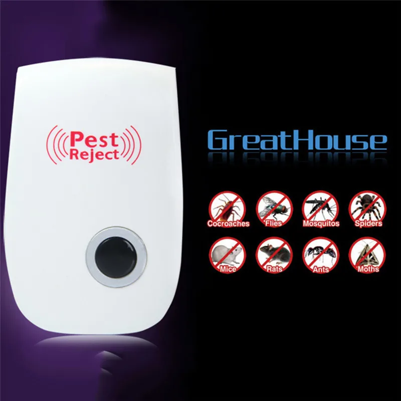 Electronic Ultrasonic Mosquito Killer USEU plug Reject Bug Mosquito Cockroach Mouse Pest Reject Magnetic Killer Repeller outdoor indoor (11)