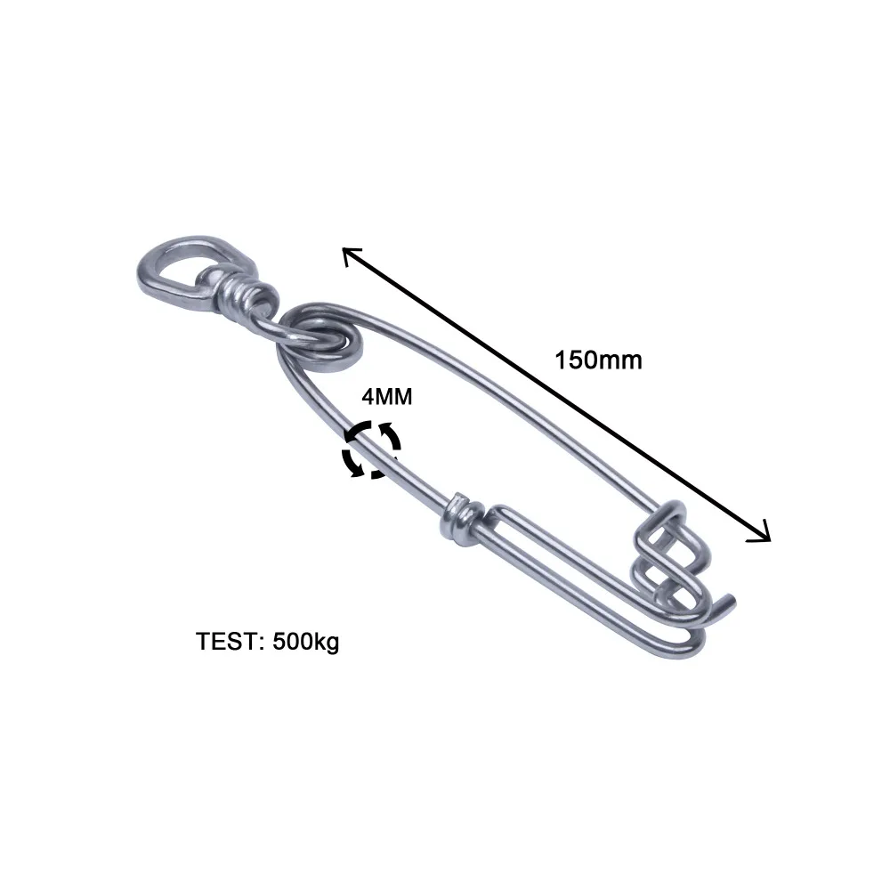 3 шт. 10 шт. 400LB-1100LB нержавеющая сталь крепкие рыболовные Вертлюги с зажимом рыболовные соединители для морской рыбалки снасти