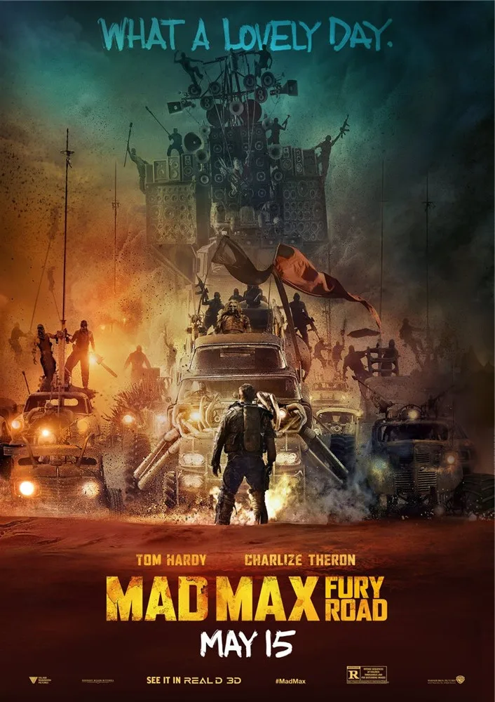 Плакаты Mad Max фотообои с белым покрытием печать высокой четкости украшение для