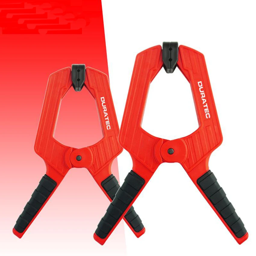 4"(112mm) 7"(170mm) or 9"(200mm) Spring Clamps Strong Clamping Force can be use as Woodworking