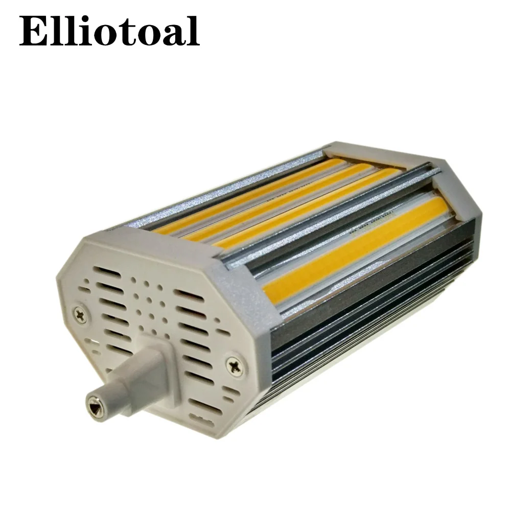 COB R7S 30W Dimmable J118 118mm lamp bulb without Fan NO noise replace