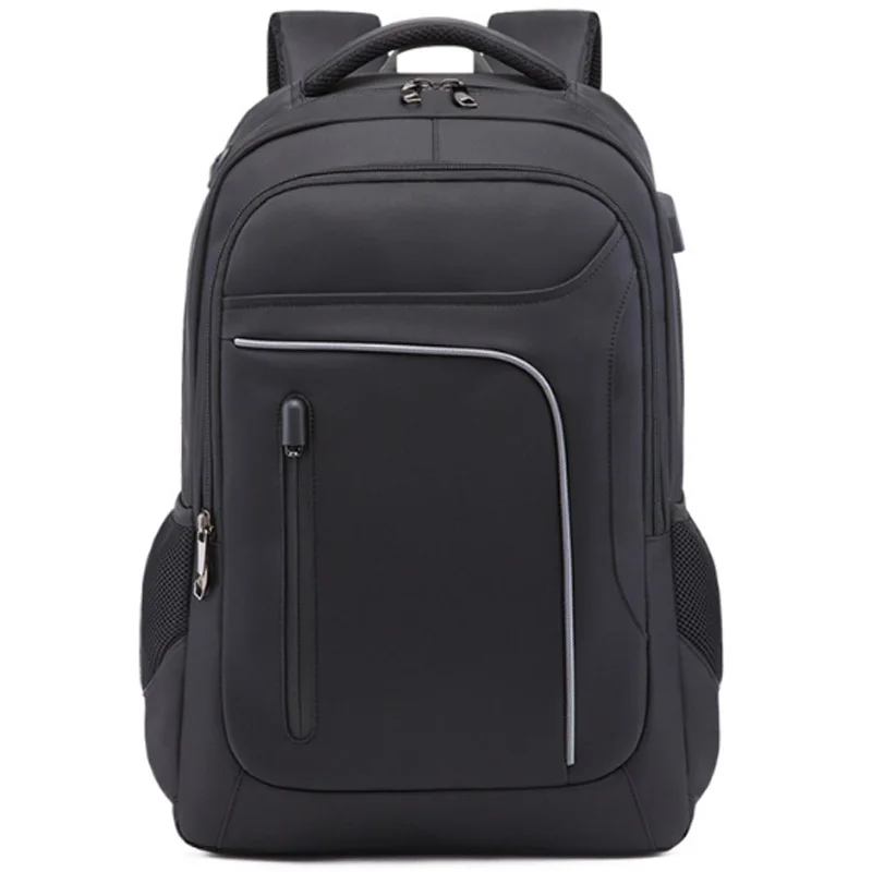 

Fashion Trend Men'S Business Backpack Junior High School Bag Leisure Travel Computer Bag
