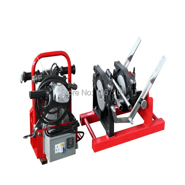 SMD160/50M high quality two clamps pe manual butt fusion welding machine