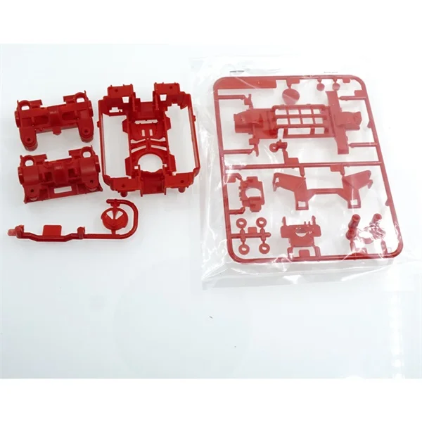 Оригинальная tamiya CNC MS MSL шасси 95235 95234 95246 Розовый Серебряный Фиолетовый с зеленым оранжевым красным для tamiya мини 4wd гоночных автомобилей