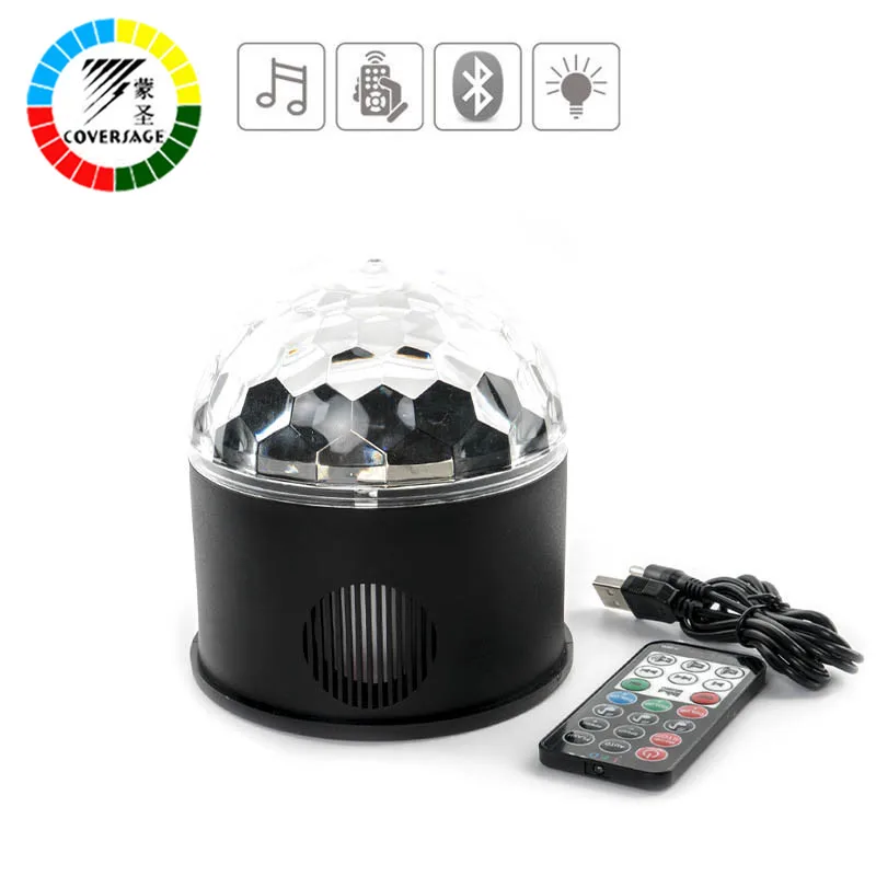 Coversage Led диско вечерние свет этапа клуб USB DJ лазерного Bluetooth музыку Динамик с
