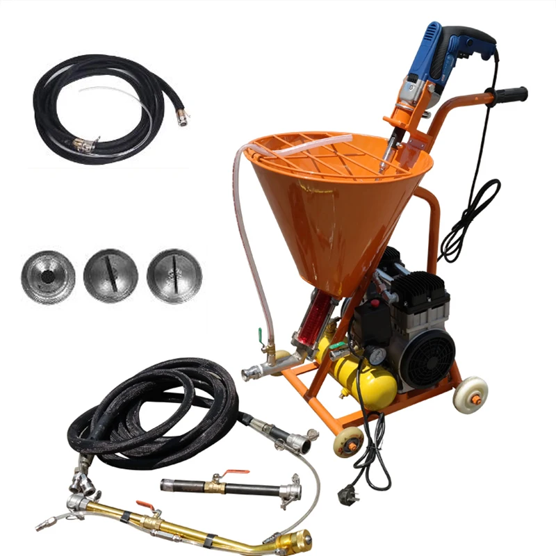 

Electric High Pressure Spraying Machine Grouting Machine Grouter Cement waterproof Mending leakage Paint plaster putty sprayer