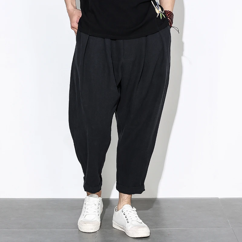 Popular Mens Wide Leg Trousers-Buy Cheap Mens Wide Leg