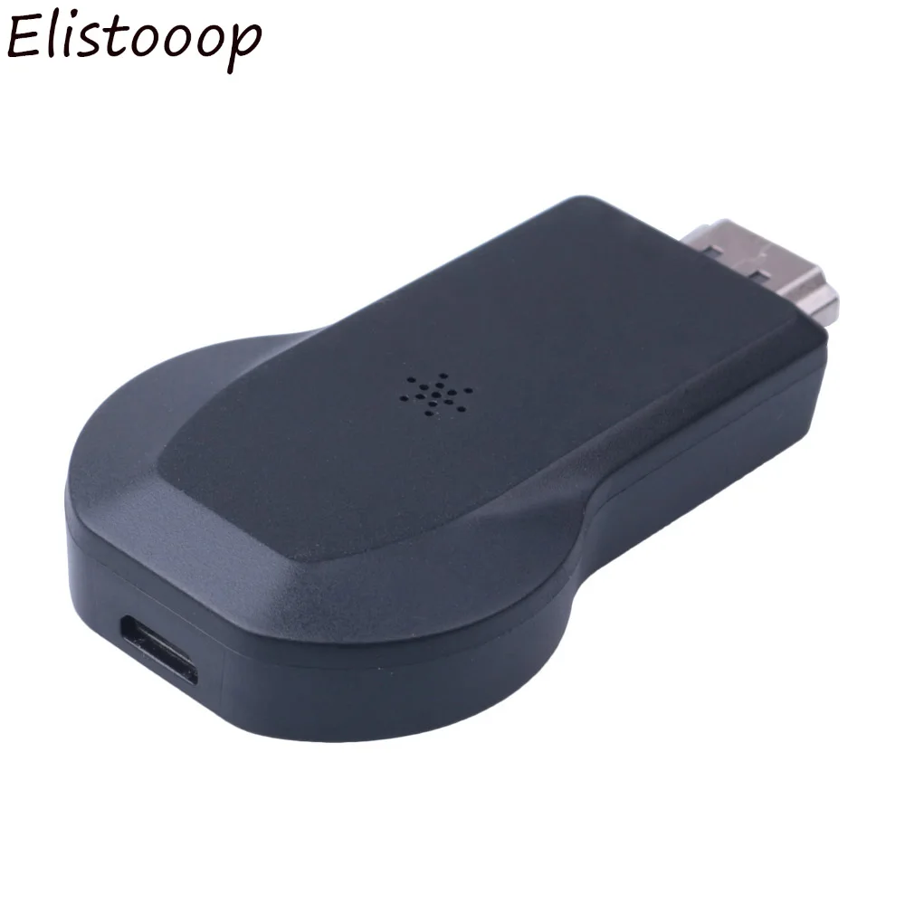 Elistooop Anycast m2plus Chromecast 2 зеркальное отображение несколько ТВ-палок адаптер Мини ПК Android хромированный литой HDMI WiFi ключ 1080P