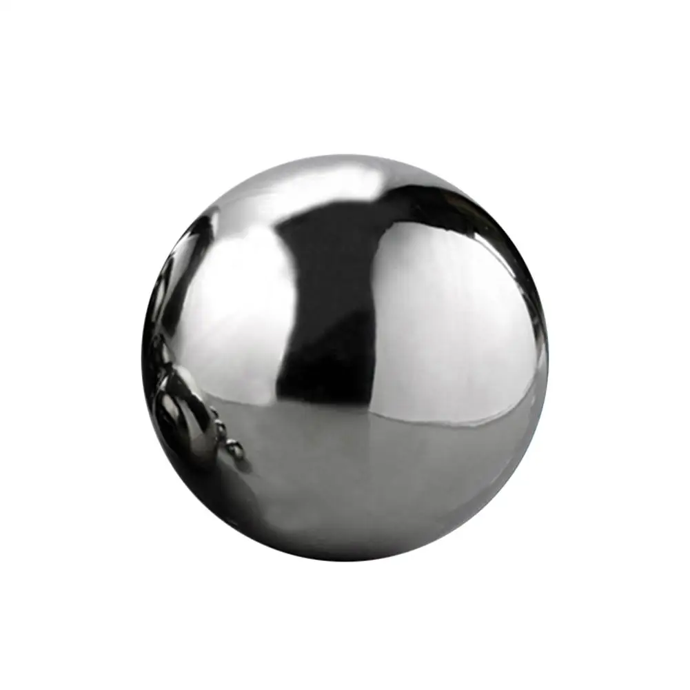 1 шт. 304 нержавеющая сталь зеркальный шар бесшовный полый шар 8 см/10 см для украшения сада