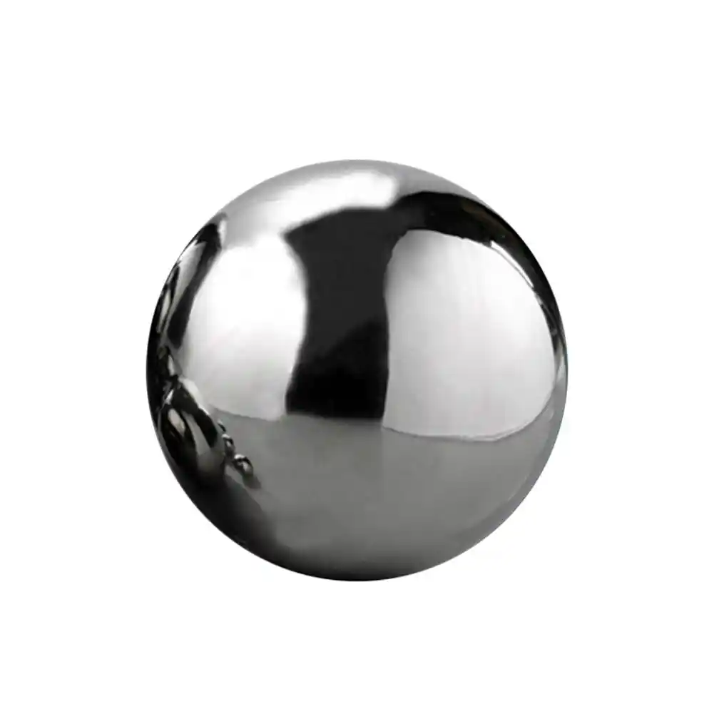 12cm Wustrious 304 Stainless Steel Hollow Ball Galvanic Mirror Ball with M6 Stainless Steel Rivet Nut 10cm 20cm //30cm 15cm